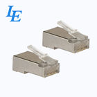 Male Network Modular Plug Rated Current 16A Polycarbonate Housing CE Approved