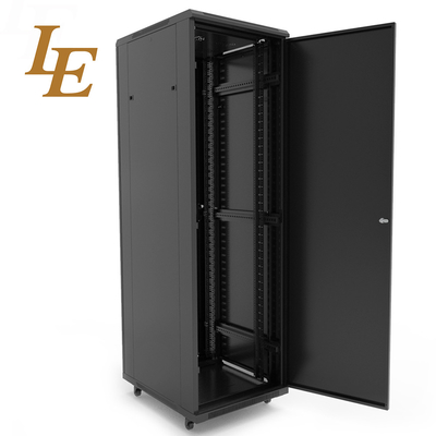 19 Inch 600mm 800m Floor Standing Network Rack Server Cabinet For Data Center