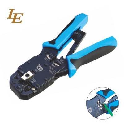 Modular Tool For Crimping Stripping And Cutting Network Wiring With Higher Efficiency