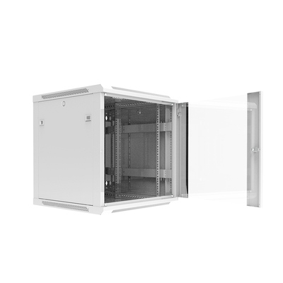 12U 19 inch server rack Ral7035 locking wall mount server room rack cabinet