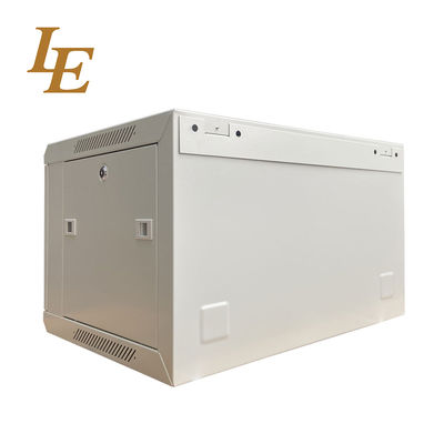Server Rack Cabinet 19 Inch Wall Mount Data Center Enclosure with Static Loading Capacity of 60kg and Secure Lock Options