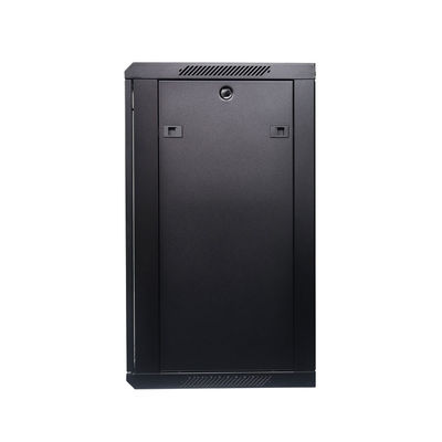 15U 19" 600*450/600 WS4 Wall Mount Network Cabinet Static loading 100kg with glass door