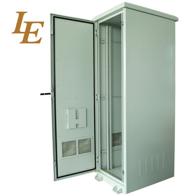 IP65 Rated Server Rack Cabinet with 19 Inch Equipment Mounting Rails and Corrosion Resistant Structure for Outdoor Telecom Applications