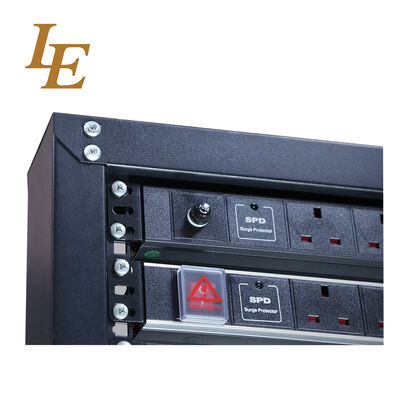 Open Server Rack Cabinet 19 Inch 18U to 47U Adjustable Depth Cold Rolled Steel Network Rack with Powder Coated Finish