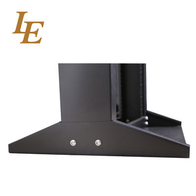 Open Server Rack Cabinet 19 Inch 18U to 47U Adjustable Depth Cold Rolled Steel Network Rack with Powder Coated Finish
