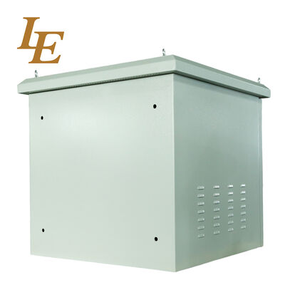 IP65 Galvanized Steel Enclosure Outdoor Server Rack Cabinet With Sun Cover Dustproof