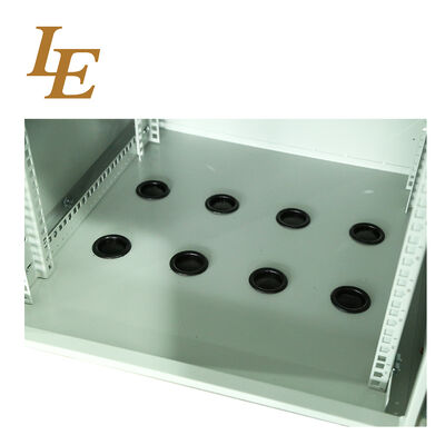 IP65 Galvanized Steel Enclosure Outdoor Server Rack Cabinet With Sun Cover Dustproof