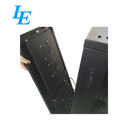 Mobilized 15U 24U 16 Port USB PDU Steel Charging Cart Customizable 600mm In Stock
