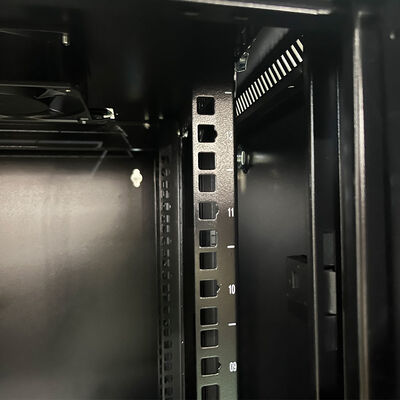 LE 4U Wall Mount Server Rack Cabinet 19 Inch Network Cabinet IEC297-2 SPCC Cold Rolled Steel Single Section Welded Frame IP20