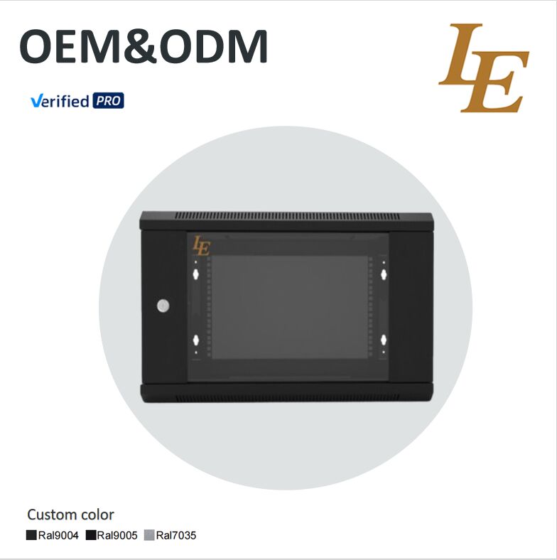 19 Inch 6U 600MM Standard Equipment Featuring Tempered Glass Door