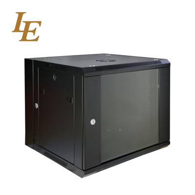 Platte verpakking 19 inch 6u 9u Room Network Server Rack Kasten Wand Montage omheining