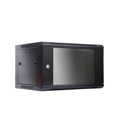 19' kamer Netwerk Server Rack Behuizing Zwart Muur Mount SPCC Staal 100kg Belasting 4U-18U