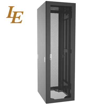 27U standaard 19 inch datacenter server rack 42U vloer staande glazen deur netwerkkast