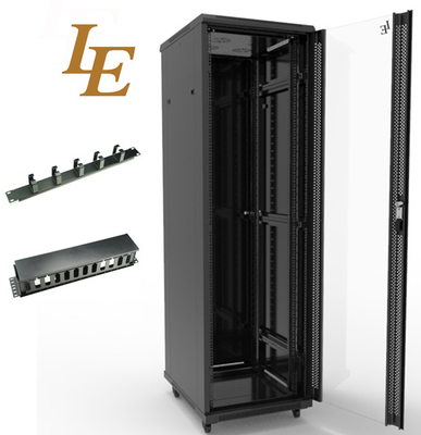 19 inch Server Rack Cabinet met verstelbare voeten en hoge laadcapaciteit
