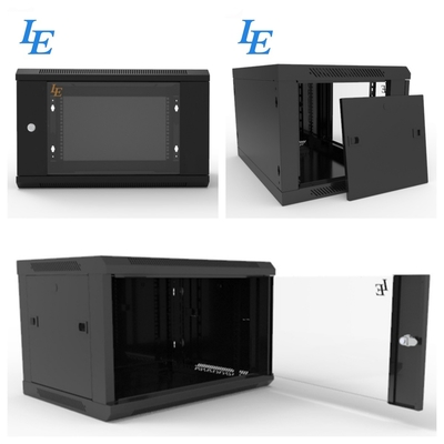 LE WS3 9U 12U Flat Packing Wall Network Cabinet Data Center Rack CE / ROSH
