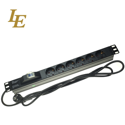 EU-stroomdistributie IT-infrastructuur Serverrack PDU GER-type