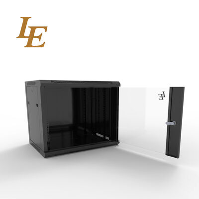 19 inch 6U Wall Mount Data Center Cabinet met gelast frame verwijderbare zijpanelen