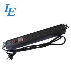 19 de Meter Pdu 8 de Schakelaarnetwerk Pdu van de Duim1u 10a 220v Macht van de Manierenlucht voor Kabinet