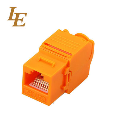 De Hoeksteen Jack Unshielded RJ45 Toolless van het K055cat6 Cat6A Netwerk