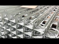 18U Rack Mount Cabinet System met poederbedekte oppervlakte Afwerking binnen het budget