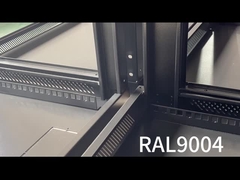 18U-47U koudgewalst staal Server Rack Cabinet Behuizing Vergrendelbare Server Cabinet