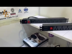 LE SC 42U SPCC Geventileerde gemaskerde deur vloer Staande kast Serverrek 1500KG